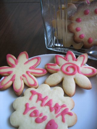 お花のクッキー