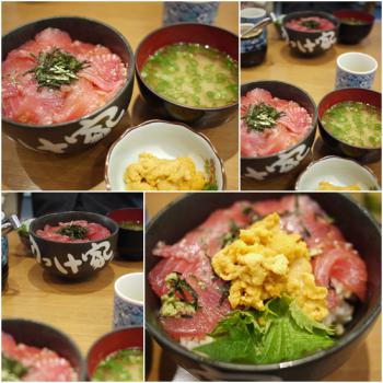 まぐろ漬け丼クリックで♪