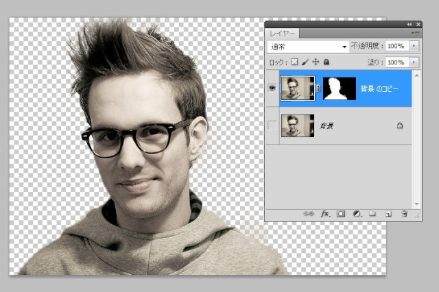 髪の毛の切り抜きも超簡単 スゴイぞcs5 Photoshop テクニックス