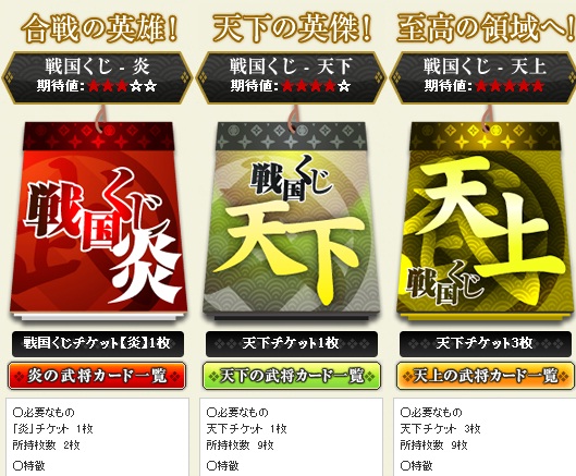 クジ獲得