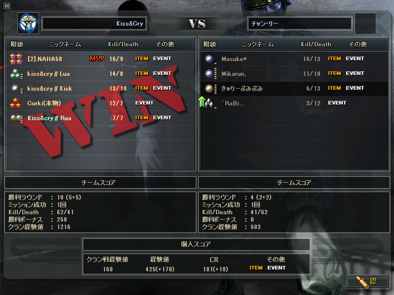 チャンリーcw3