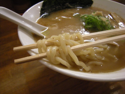 あっさりらーめんの麺