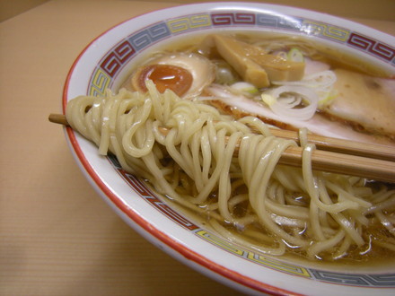 煮干らーめんの麺