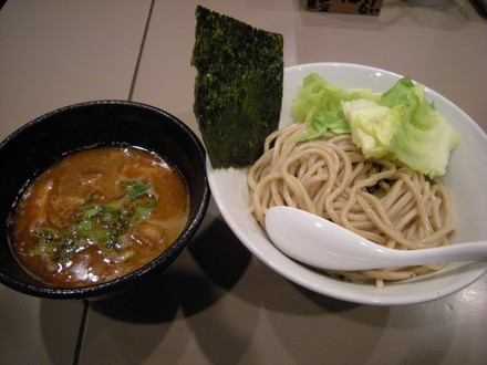 海老つけ麺(750円)