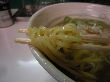 煮干そばの麺