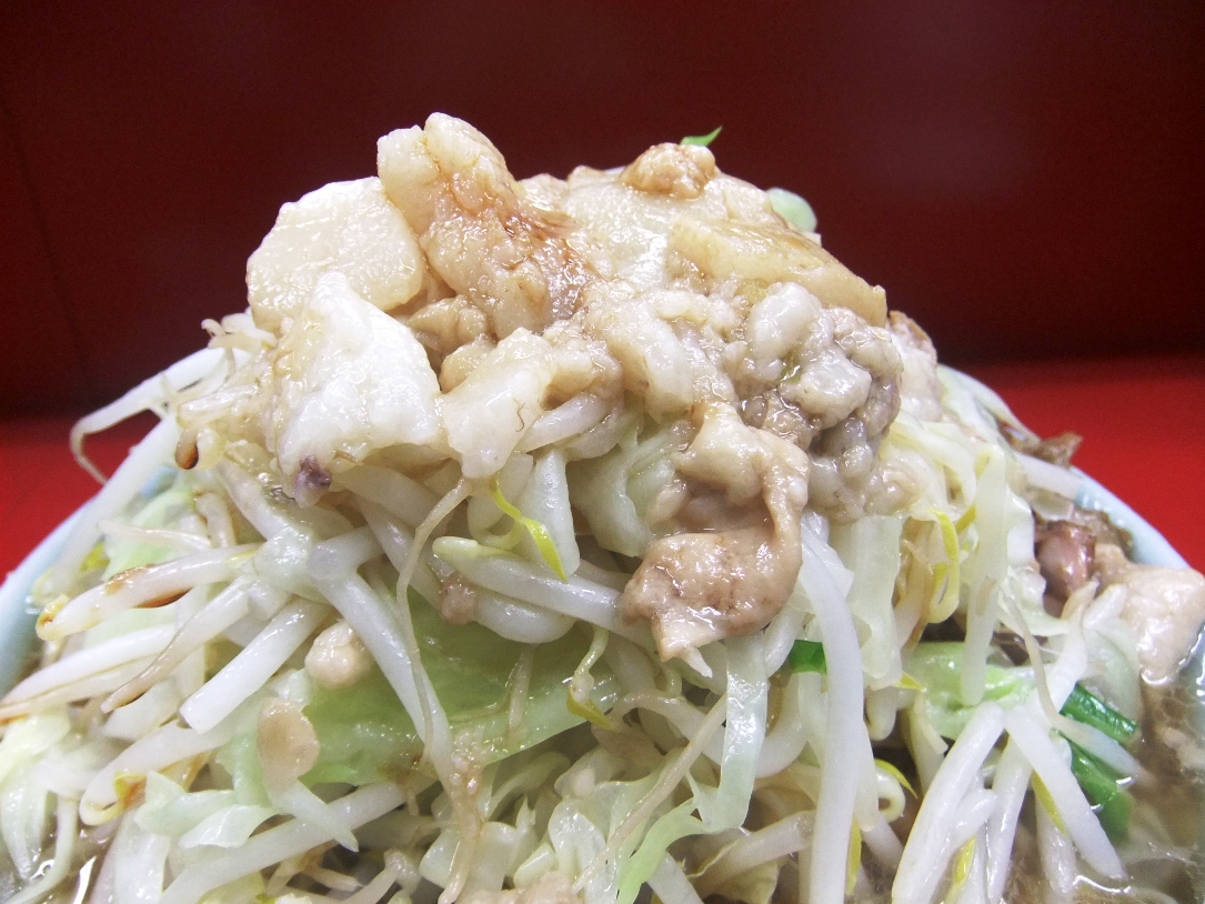ラーメン二郎 中山駅前店:ヤサイアブラ 11.09.17