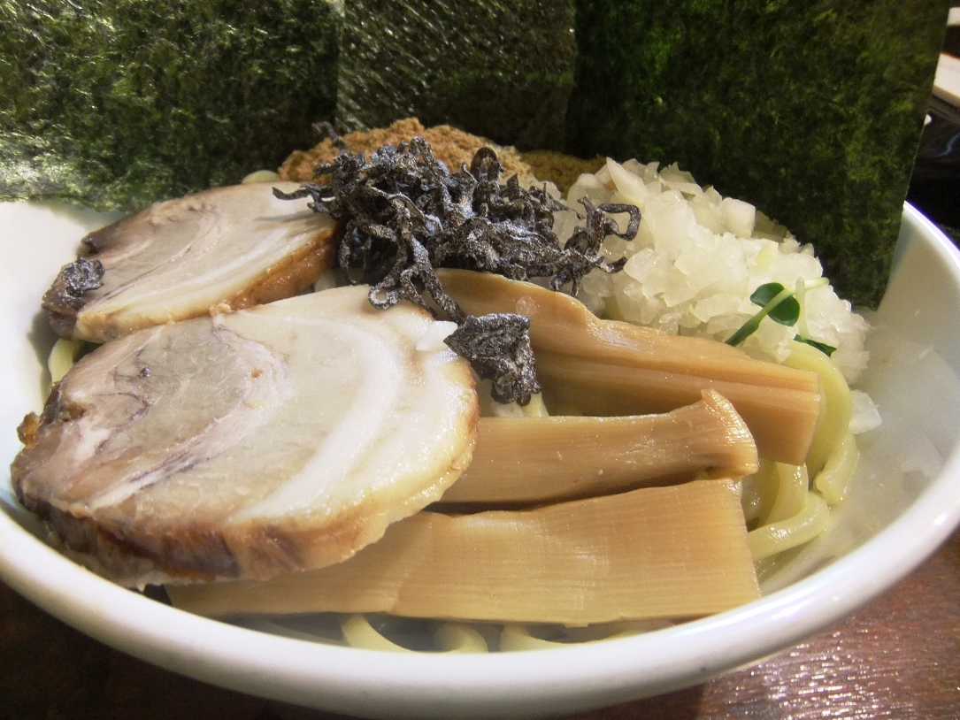 つけめん あびすけ 元住吉店:油そば(海苔) 11.10.26