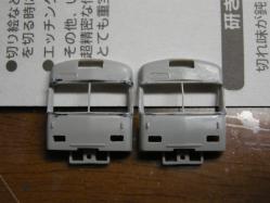 細かい欠けなどは溶きパテを盛るなどして修正予定