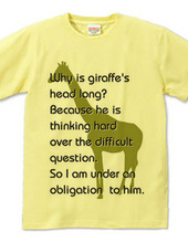 giraffeTシャツ(Hoimi)