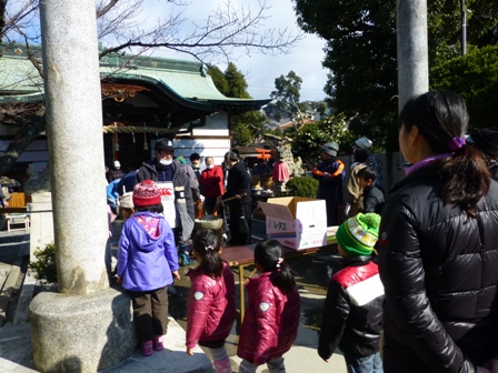 福餅つき大会1