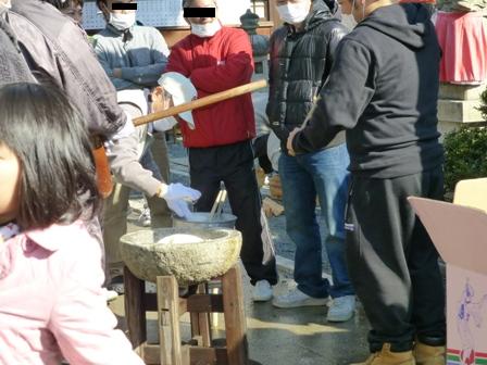 福餅つき大会2