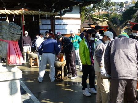 福餅つき大会3