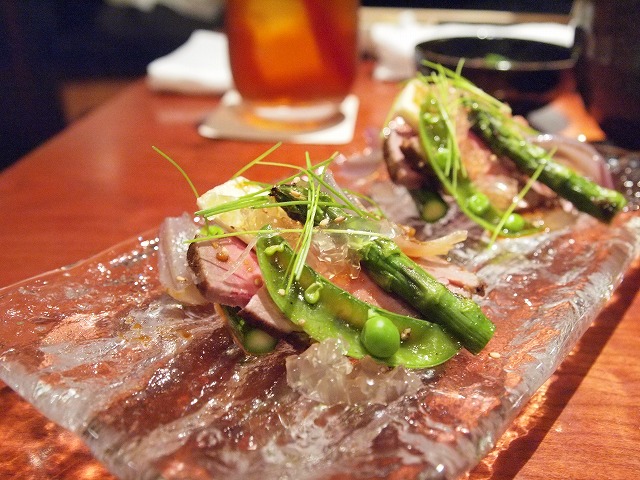 ローストビーフ 牛骨ジュレ
