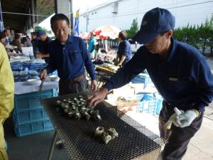 さざえの壺焼き