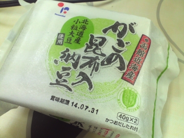 がごめ昆布入納豆