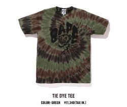 A SKATING APE TIE DYE TEE