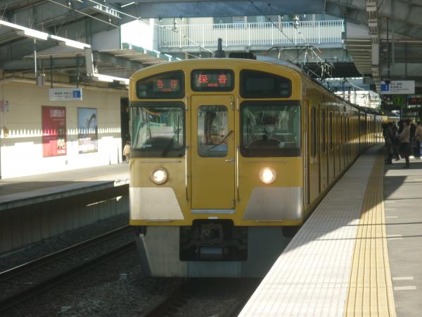2013-11-30 西武2097F 各停保谷行き1