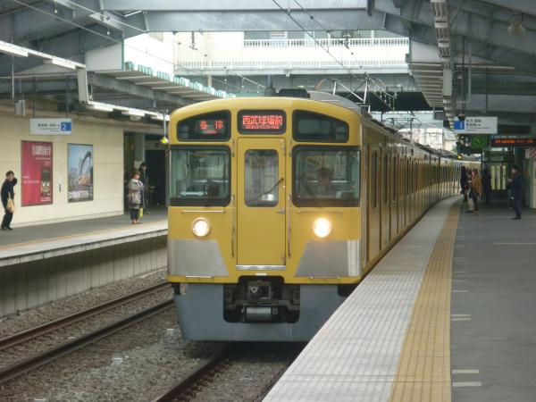 2013-12-08 西武2087F 各停西武球場前行き1