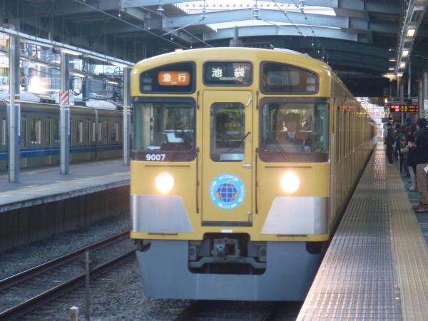 2013-12-14 西武9107F 急行池袋行き