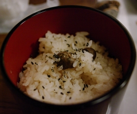むかごの炊き込みご飯_青嵐舎