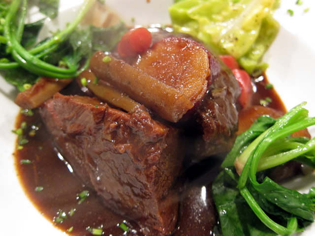 黒毛和牛ほほ肉のビーフシチュー