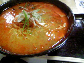 意外とあっさり味で美味!南幌キムチラーメン