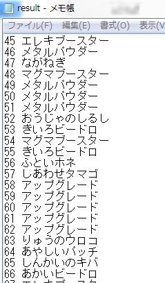 結果