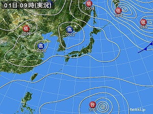 1日天気図
