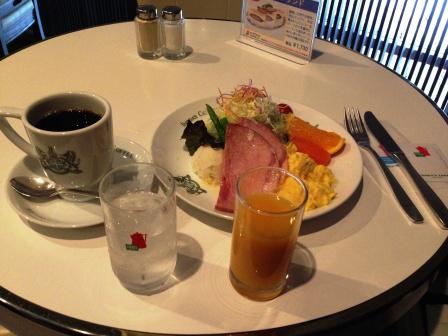 京の朝食セット_H25.12.10撮影