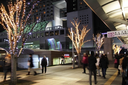 京都駅のクリスマス_H25.12.10撮影
