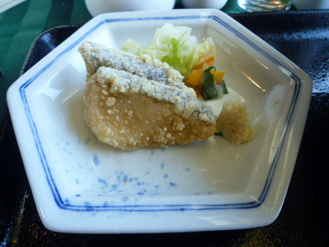 さわらの竜田揚げ?