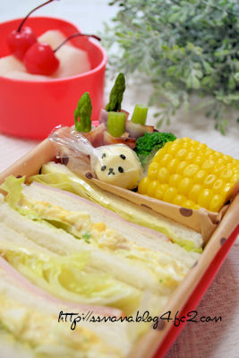 サンドイッチのお弁当