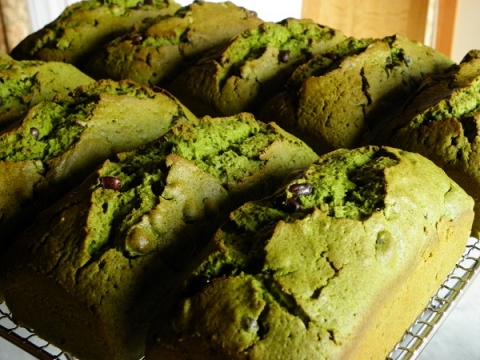抹茶パウンドケーキ