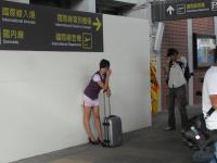 松山空港でCAコスプレ撮影会1