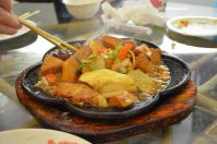 關子嶺竹香園の鉄板豆腐130206
