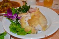 20110925怡園渡假村の蒸し鶏