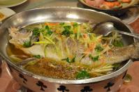 寧福樓の清蒸魚130213