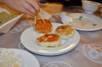 吉星飲茶の香煎花枝餅130215