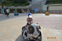 遠雄海洋公園の電動犬