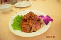 怡園渡假村2泊目夕食の鹿料理