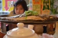 榮星川菜の清蒸魚130512