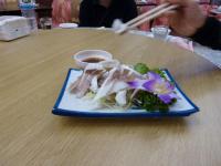 三重集賢路海鮮屋の茹でイカ