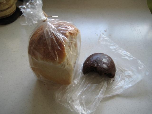 プクプクさん・食パン・オレンジピールチョコ