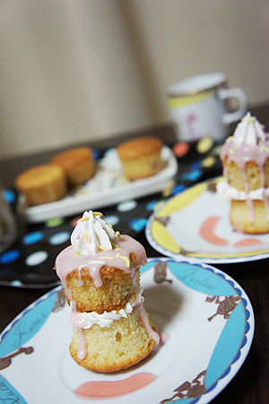 ろうそくケーキ