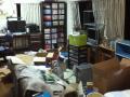 散らかり放題の部屋