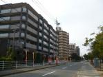 近くにはマンションが