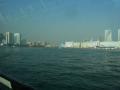 海から見る浜離宮