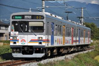 2011年9月24日 上田電鉄別所線 三好町~赤坂上 1000系1002F