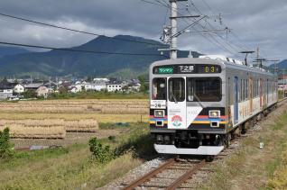 2011年10月1日 上田電鉄別所線 大学前~下之郷 1000系1003F