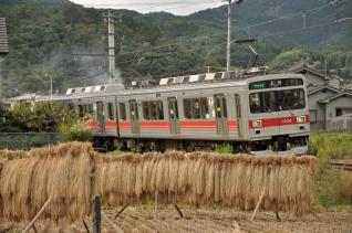 2011年10月1日 上田電鉄別所線 別所温泉~八木沢 1000系1004F